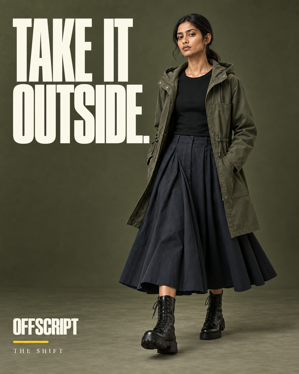 Take it outside.