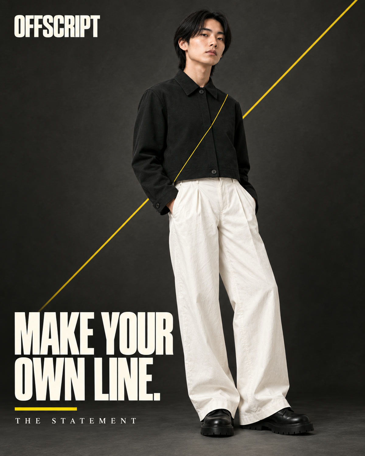 Make your own line.