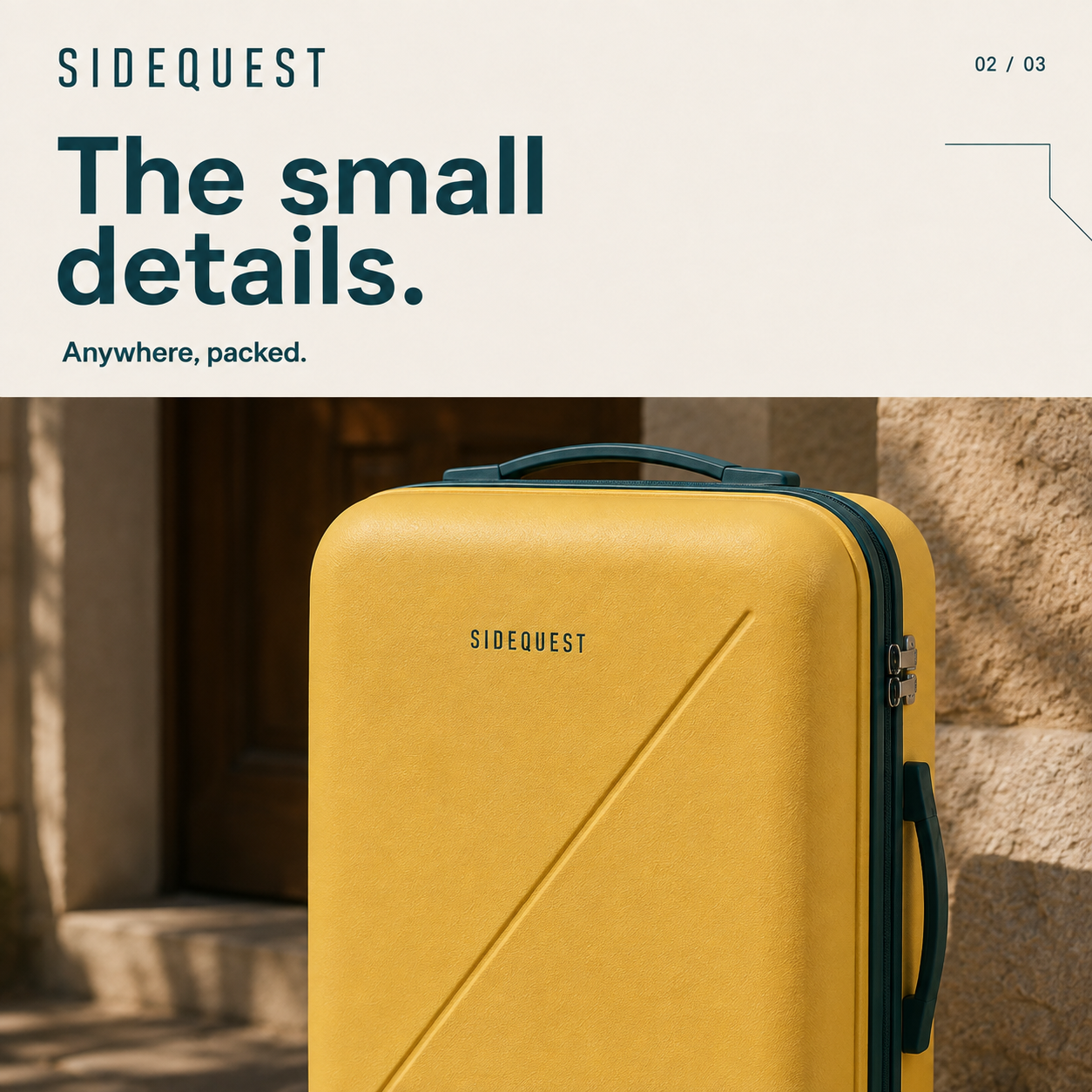 SIDEQUEST coordinated city, detail and arrival carousel card 02